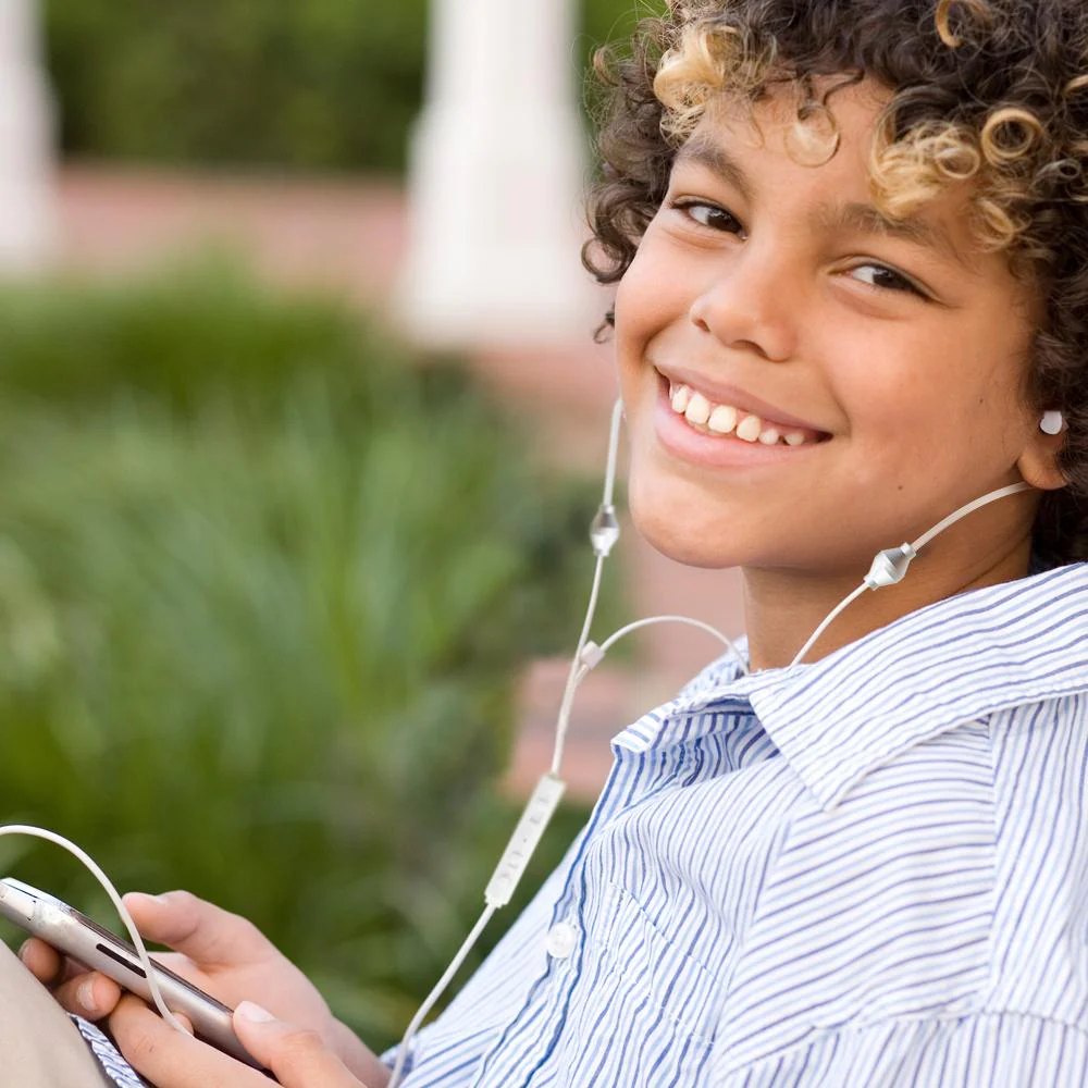 Anti-Radiation Air-Tube Headphones with Microphone - Image 4